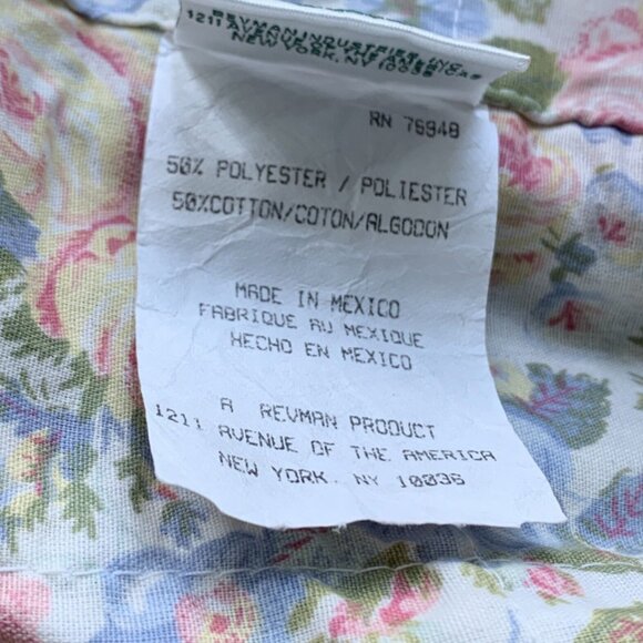 Vintage Laura Ashley Valance Sycamore Quartet Floral Shabby Cottage 84x18” #2 - Picture 5 of 8